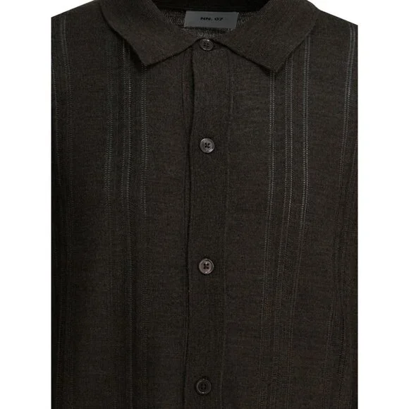 Nn.07 Thor Wool Blend Cardigan Tag Size L Men
